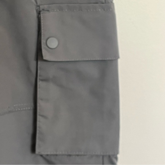 Men’s Southpole Cargo Joggers Track Pants Drawstring Size Large Gray 90’s Y2K - Picture 3 of 14